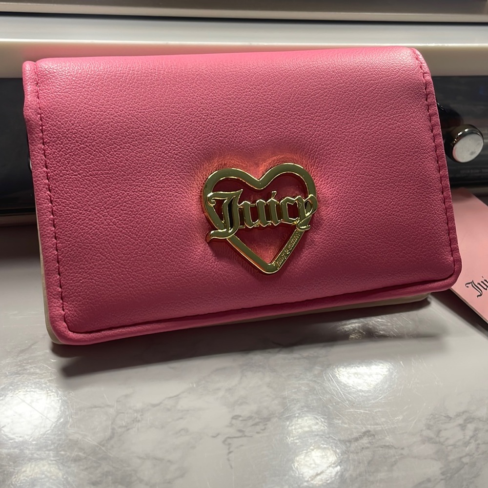 Juicy couture card Waller with key chain